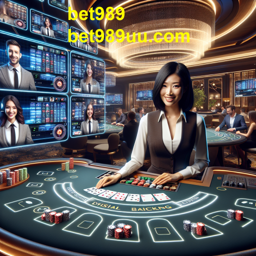 Cassino Ao Vivo: A Nova Fronteira dos Jogos Online no Bet989